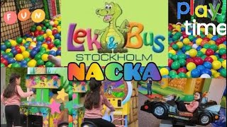 Lek amp Bus  Barn Lekland Nacka Strand  Lek och Bus Stockholm  Påsklov På Lek amp Bus [upl. by Coit]