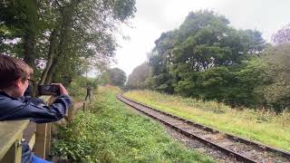 No35 coming past a lineside spot after causey Arch21924 [upl. by Widera]