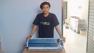 Membahas ac Baru merk GREE INVERTER 1 pk type GWC09F1I [upl. by Zalea]