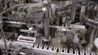 Vial and syringe filling Catalent Biologics in Bloomington Indiana [upl. by Aisila]