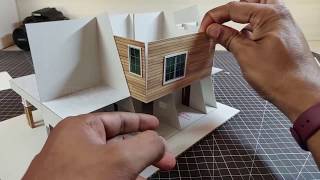 TIME LAPSE  MODERN BUILDING DESIGN  26x36 Building MODEL MAKING [upl. by Stig]