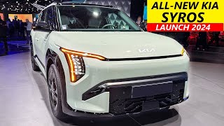 ALL NEW KIA SYROS SUV 2025 is HERE  ALL DETAILS WITH PRICE FEATURES amp RIVALS [upl. by Esital344]