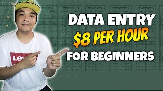 DATA ENTRY Online Jobs Work From Home For Beginners Student and No Experience 2024 [upl. by Aticnemrac]