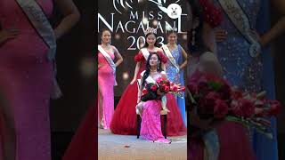 Miss Nagaland 2023 crowning moment MissNagaland MissNagaland2023 [upl. by Yenor]