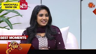 Vanakkam Tamizha with Singapenne Serial Cast Anandhi  Best Moment  01 Oct 2024  Sun TV [upl. by Lucais]