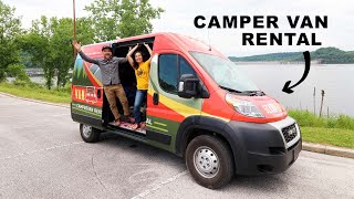 Van Life Camper Van RENTAL TOUR [upl. by Nlyak]