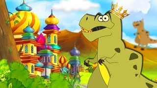 T Rex Dinosaur  The Mountain King  Dinosaur Cartoon For Kids  Im A Dinosaur [upl. by Goth]