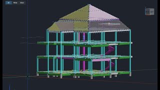 9 Apply Wind Load by Midas nGen 2019 [upl. by Eulalee]