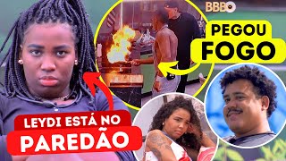 BBB 24 PAREDÃO ANTECIPADO FADAS vão INDICAR LEIDY DAVI APAGA FOGO NA COZINHA BUDA e PITEL [upl. by Kailey]