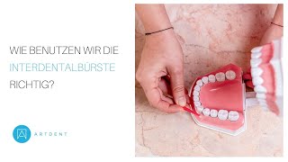 Wie benutzen wir die Interdentalbürste richtig [upl. by Yzeerb129]