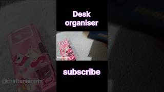 Diy desk organiser shorts wastepapercraft deskorganiser wastematerialcraft diy craftersamrin [upl. by Irrep]