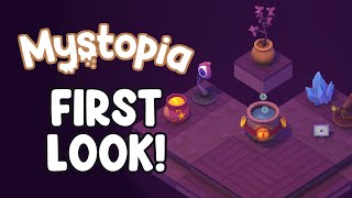 First Look at a Cozy Witchy World Builder  MYSTOPIA  Demo [upl. by Miranda]