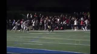 Emmett Johnson 2022 Long TD Run football [upl. by Farland]