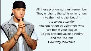 Eminem  Habits Lyrics [upl. by Gualterio]