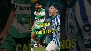 Gerardo Arteaga vs Diego MedinaDuelo de canteranos santoslaguna LigaMX monterrey Rayados [upl. by Alra109]