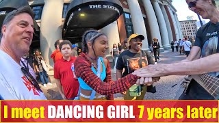 I meet ZZ Top dancing girl 7 years later She was my first viral video [upl. by Evvy]