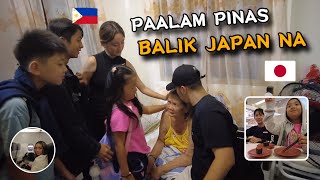 UUWI NA TAYO NG JAPAN  PAALAM MUNA SA PAMILYA SA PINAS 🇵🇭🇯🇵  Filipino Japanese Family Vlogs [upl. by Kayla]