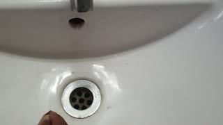 Hard Water Stain removal in Wash Basin [upl. by Milde]