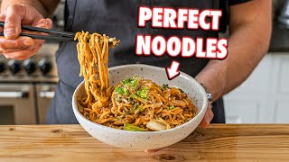 The Easiest Noodle Dish Ever Yaki Udon [upl. by Zebapda]