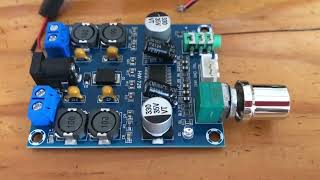 HW720  XHM312 TPA3118D2 45Wx2 mini Amplifier board testing [upl. by Geraint252]