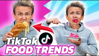 Extrem verrückte TikTok FOODTRENDS im Test 🍇🔥 [upl. by Lauryn]