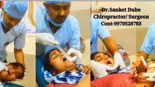 Chiropractic JAW TMJ Treatment tmj chiropractic mouthcare osmf mouthlines chiropractor [upl. by Ettelorahc]