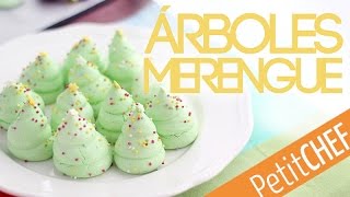 Árboles de navidad de merengue  Petitchef [upl. by Silvano]