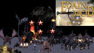 LOTR BFME2 ROTWK Dagor Dagorath  Edain Hero Submod  Goblin Faction Complete Overview and Showcase [upl. by Barger]