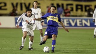 Juan Román Riquelme vs Real Madrid  Copa Intercontinental 2000 [upl. by Wilkins]