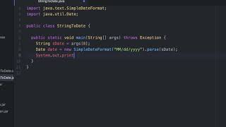 Java  Convert String to Date using SimpleDateFormat [upl. by Selene]
