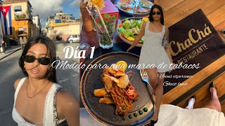 Modelo para una marca de Tabacos 🇨🇺🍹Día 1 de turista en mi propio país [upl. by Billy]