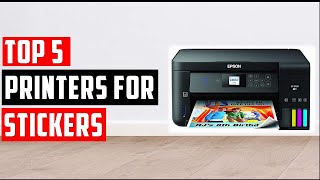 ✅Best Printer for Stickers In 2024  Get creative and make money printing stickers at home [upl. by Airad75]