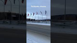 Fairbanks Alaska Chena Riverbank And Fairbanks Downtown Short Video [upl. by Sahcnip122]