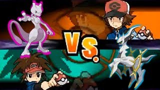 Pokémon Black White Version 2 Arceus vs Unnerve Mewtwo [upl. by Esirehc915]