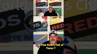 Is Pete Rose a HOF baseball mlb history sports whosonfirsttheshow mlbhof nlroy [upl. by Borek]