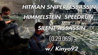 HITMAN Sniper Assassin CoOp  Himmelstein  Speedrun  SA 29069 WR w kinyo92 [upl. by Enilrae]