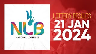 NLB Live Lottery Draw 20240121  0930 PM [upl. by Eelegna]