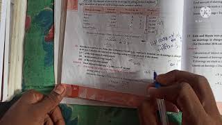 12th standard Accountancy chapter 3 exercise sum no 16 using Average period method [upl. by Belen]