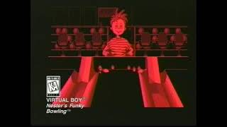 Nesters Funky Bowling Promo Virtual Boy [upl. by Notserp]