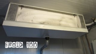 Froid100Evaporateur pris en glaceporte chambre froide mal fermée [upl. by Gaw590]