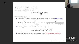 Oleg Lisovyi  Connection problems for Heun and Mathieu equations and quasiclassical conformal block [upl. by Nemra]