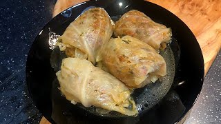 Japrak me Lakër të Bardhë  Stuffed Cabbage Leaves [upl. by Ferree]