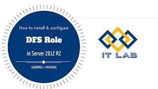 How To install amp configure DFS Role in Windows Server 2012 R2  Step by Step Urdu  Hindi [upl. by Lisabeth24]