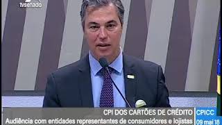 Presidente da Abrasel e da UNECS participa da CPI dos cartões de crédito no Senado  parte 1 [upl. by Kendy]