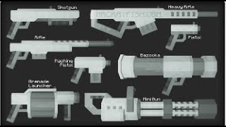 Minecraft  MrCrayFishs Gun Mod  Mod Showcase [upl. by Kcirredal]