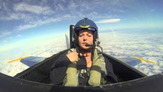 Katie Greens Blue Angel Flight Experience Shorter [upl. by Irot]