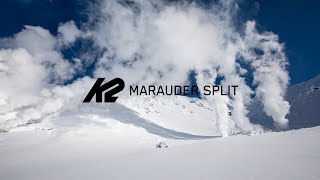 K2 MARAUDER UNISEX SPLITBOARD PACKAGE  20202021 [upl. by Crandell]