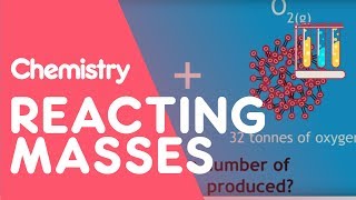 Calculating Masses In Reactions  Chemical Calculations  Chemistry  FuseSchool [upl. by Meuse]