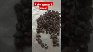 Rubi Garnet and zircon gold trending trendingshorts yt viralvideo beach popular [upl. by Nyleek]