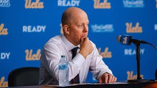 UCLA M Basketball Postgame  Coach Cronin vs Southern Utah Nov 26 2024 [upl. by Yneffit]